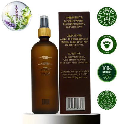 Auctus365 Lavender Hydrosol Hair Growth Mist