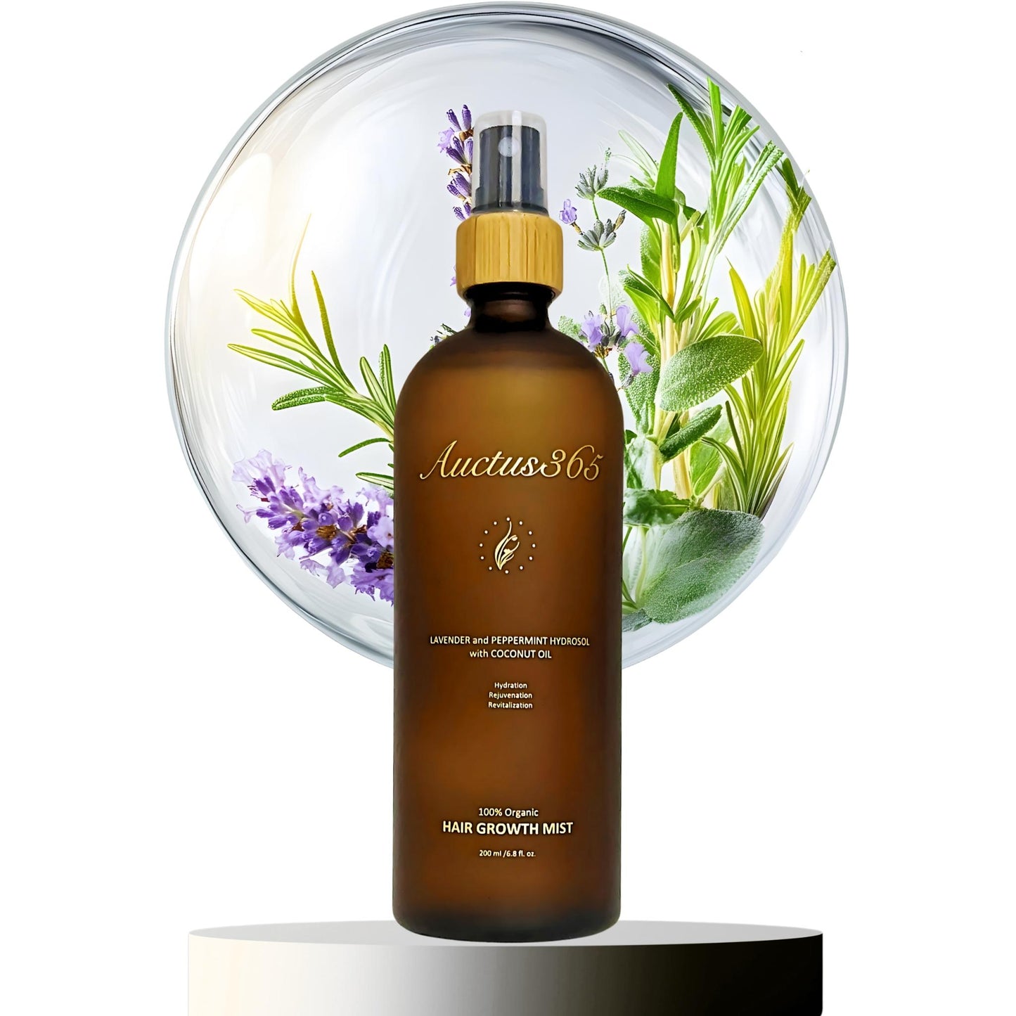 Auctus365 Lavender Hydrosol Hair Growth Mist