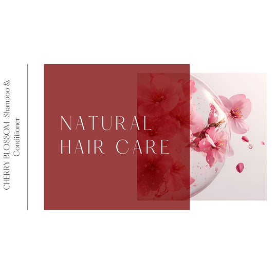 Auctus365 Cherry Blossom Shampoo and Conditioner Set