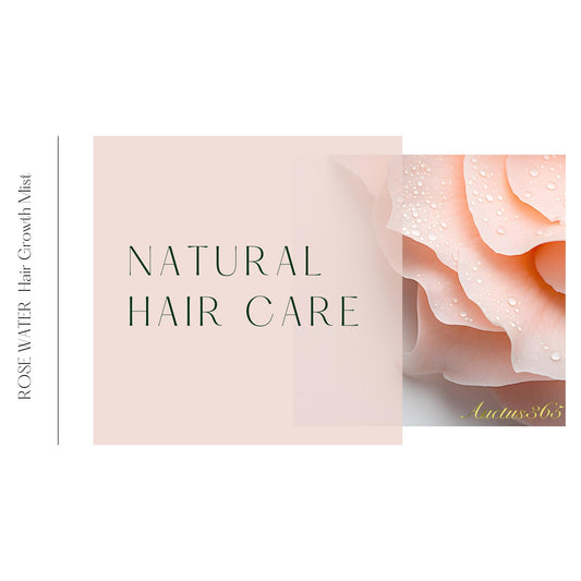 Auctus365 Rose Water Hydrosol Hair Growth Mist