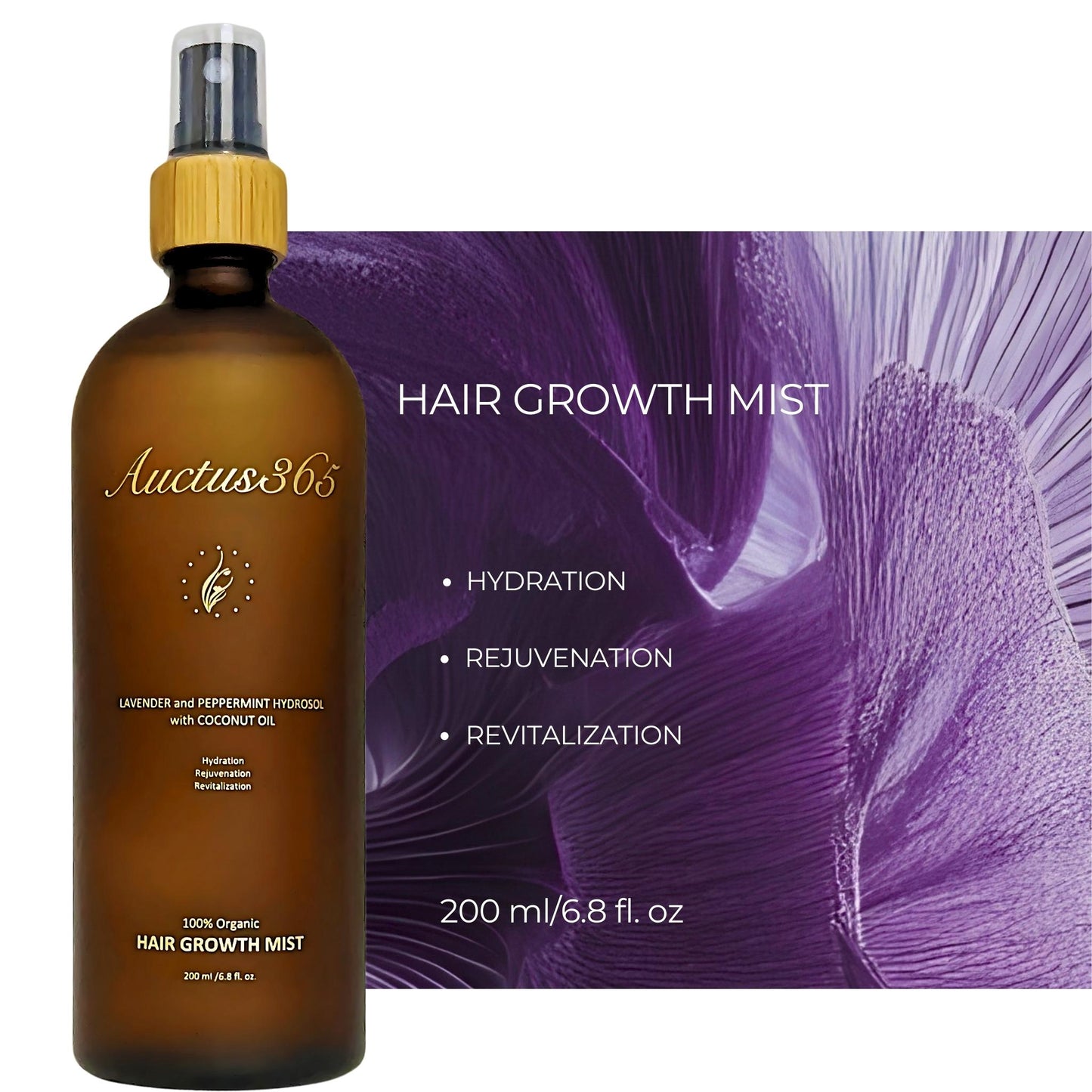 Auctus365 Lavender Hydrosol Hair Growth Mist